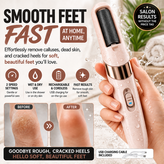 2-Speed Electric Foot Callus Remover