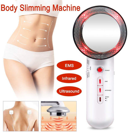Ultrasound 3-in-1 Cavitation EMS Body Slimming Anti-Cellulite Massager