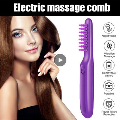 Electric Wet/Dry Hair Detangling Brush