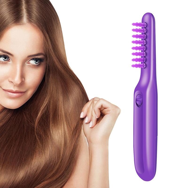 Electric Wet/Dry Hair Detangling Brush