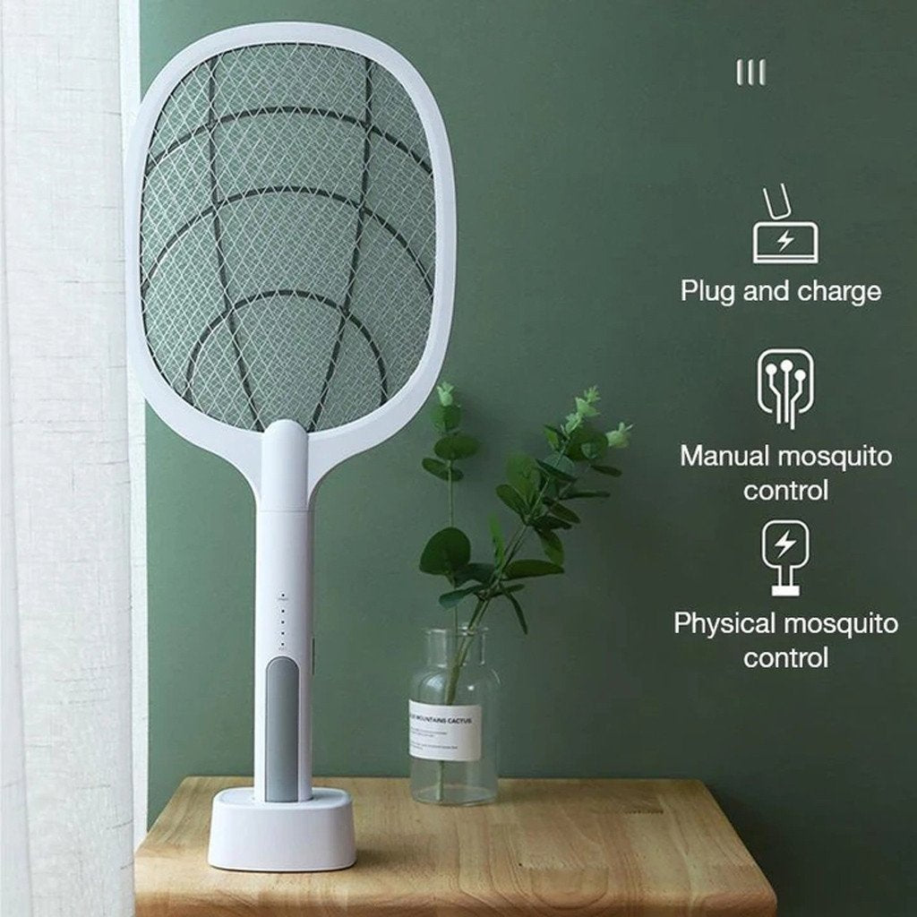 USB Rechargeable Electric Shock Mosquito Swatter