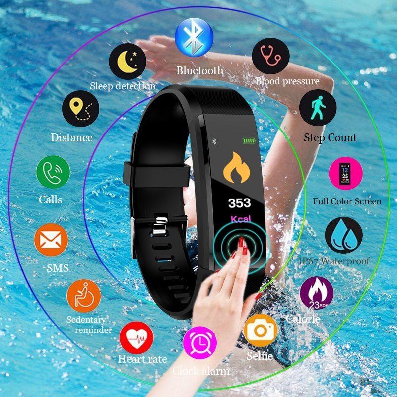 SmartBand Heart Rate & Blood Pressure Smartwatch