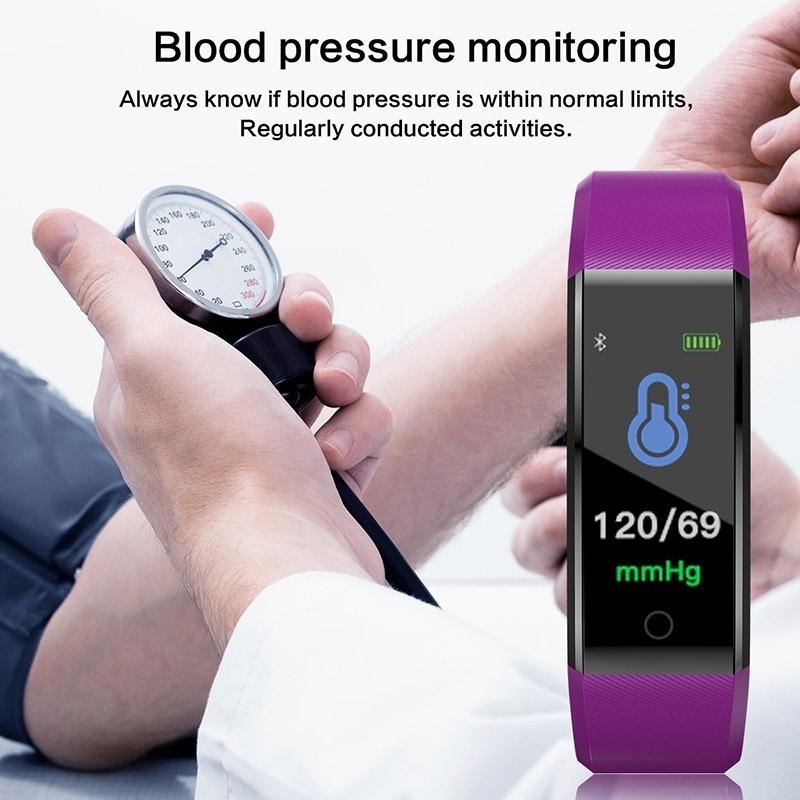 SmartBand Heart Rate & Blood Pressure Smartwatch