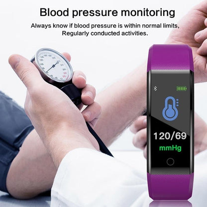 SmartBand Heart Rate & Blood Pressure Smartwatch