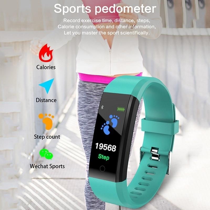 SmartBand Heart Rate & Blood Pressure Smartwatch